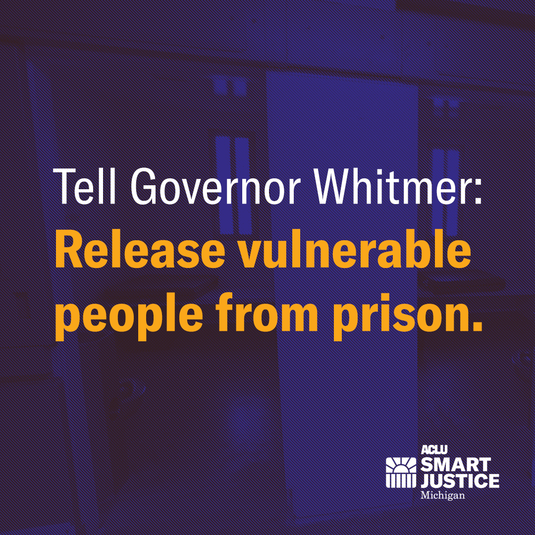 告诉惠特默州长释放监狱里的弱势群体