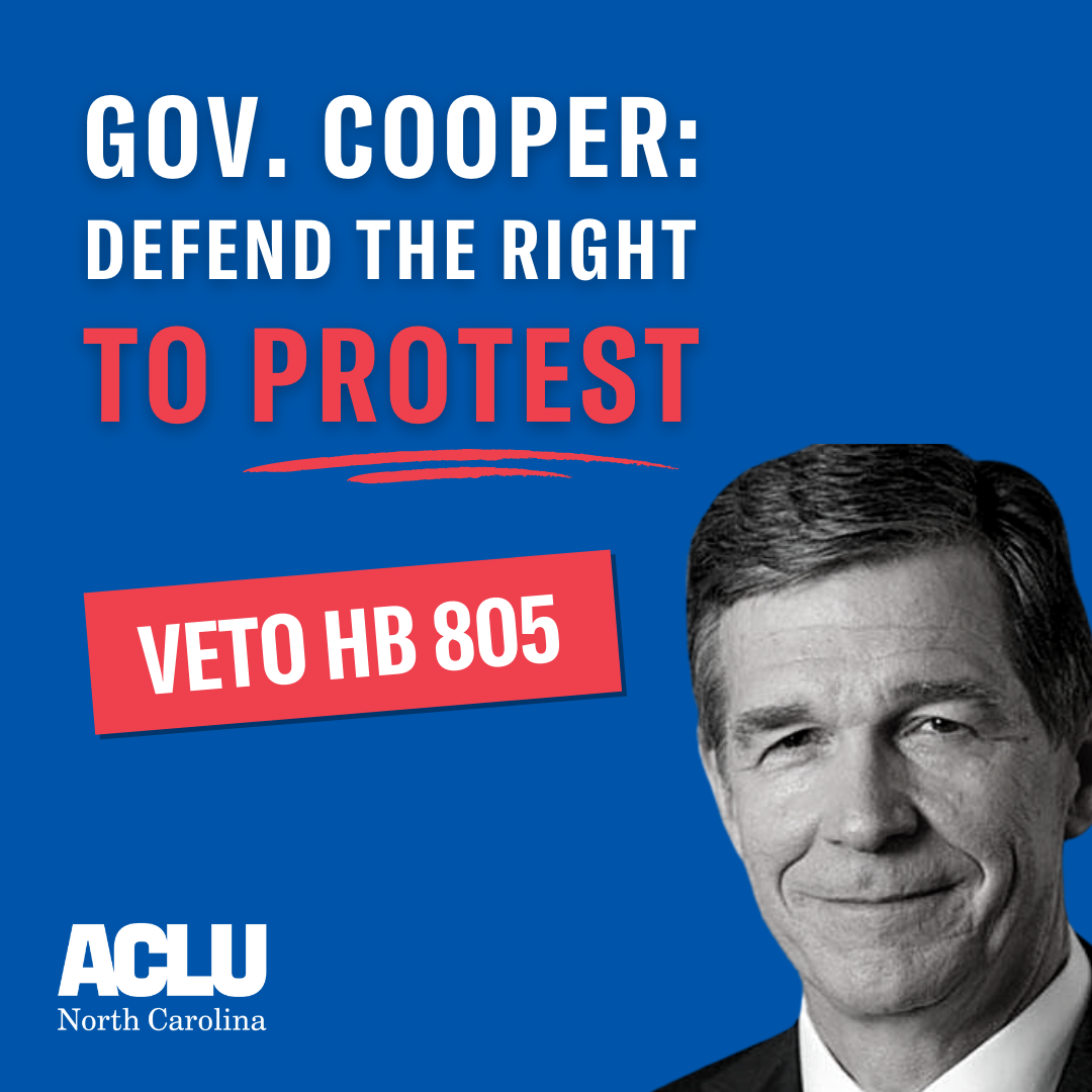 Gov. Cooper: Veto HB805