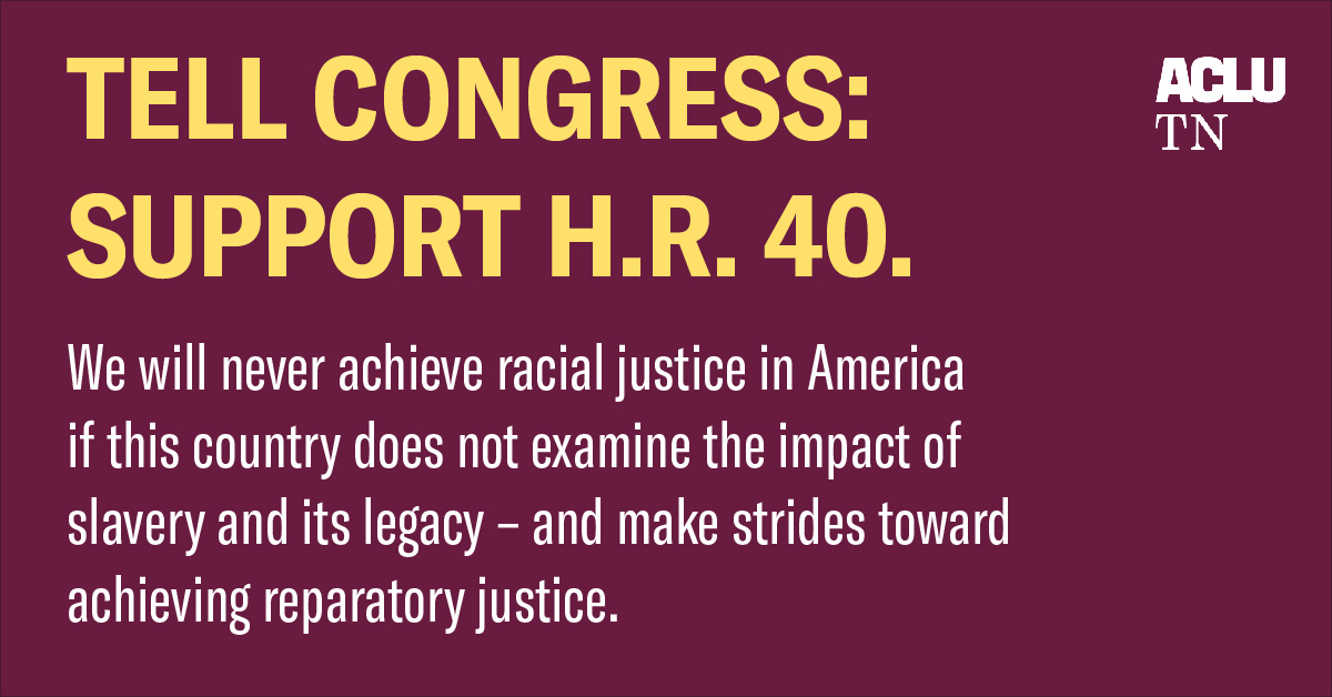 Support H.R. 40