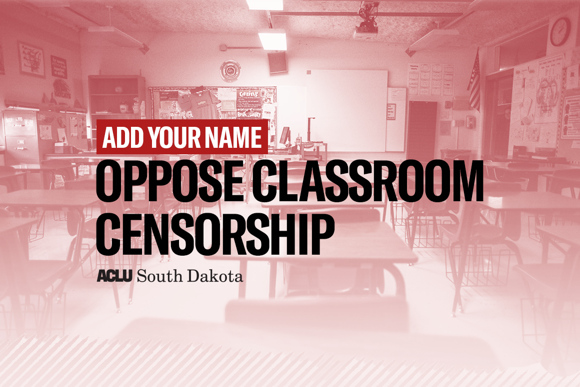 Add your name. Oppose classroom censorship