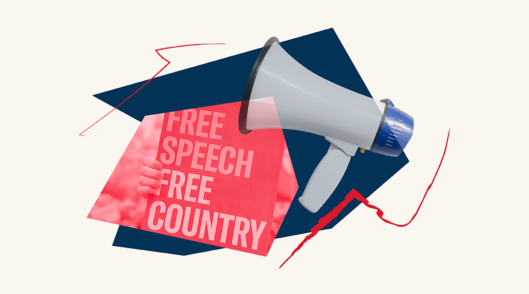 Free speech, free country.