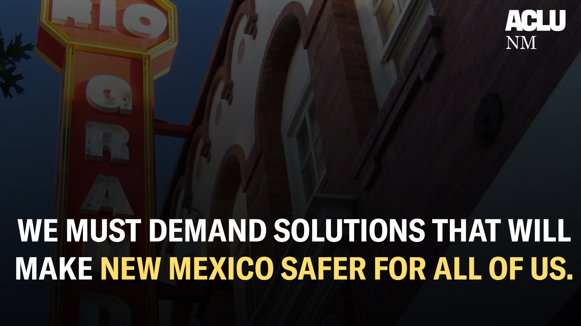 We all want to live in safer communities.