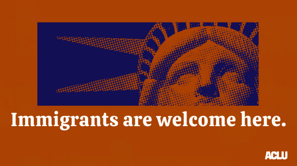 Immigrants are welcome here