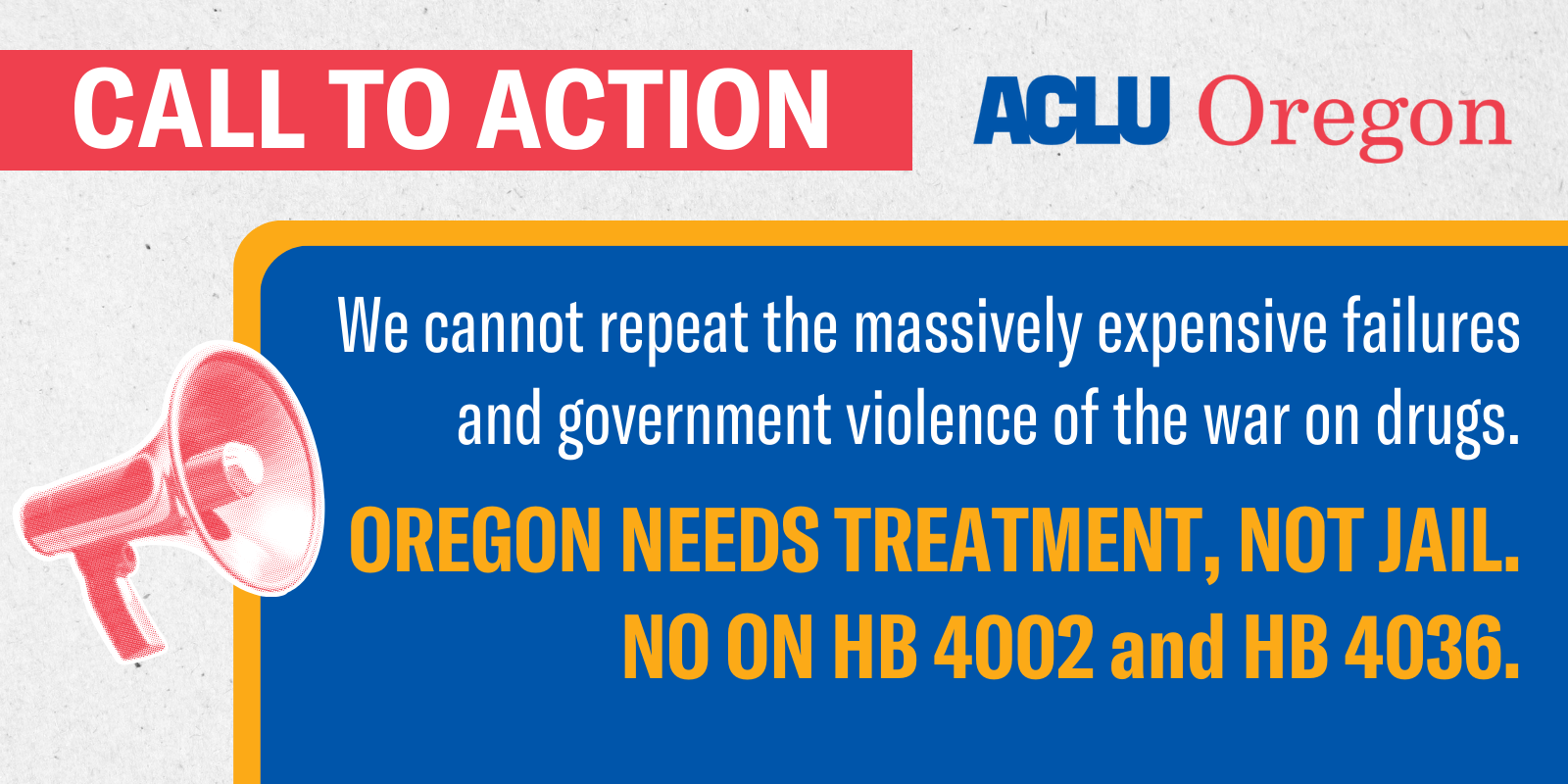 NO on HB 4002 and 4036. We need more treatment, not jail. | American ...