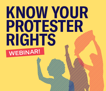 Know Your Rights: A Protesting Webinar from the ACLU of Ohio