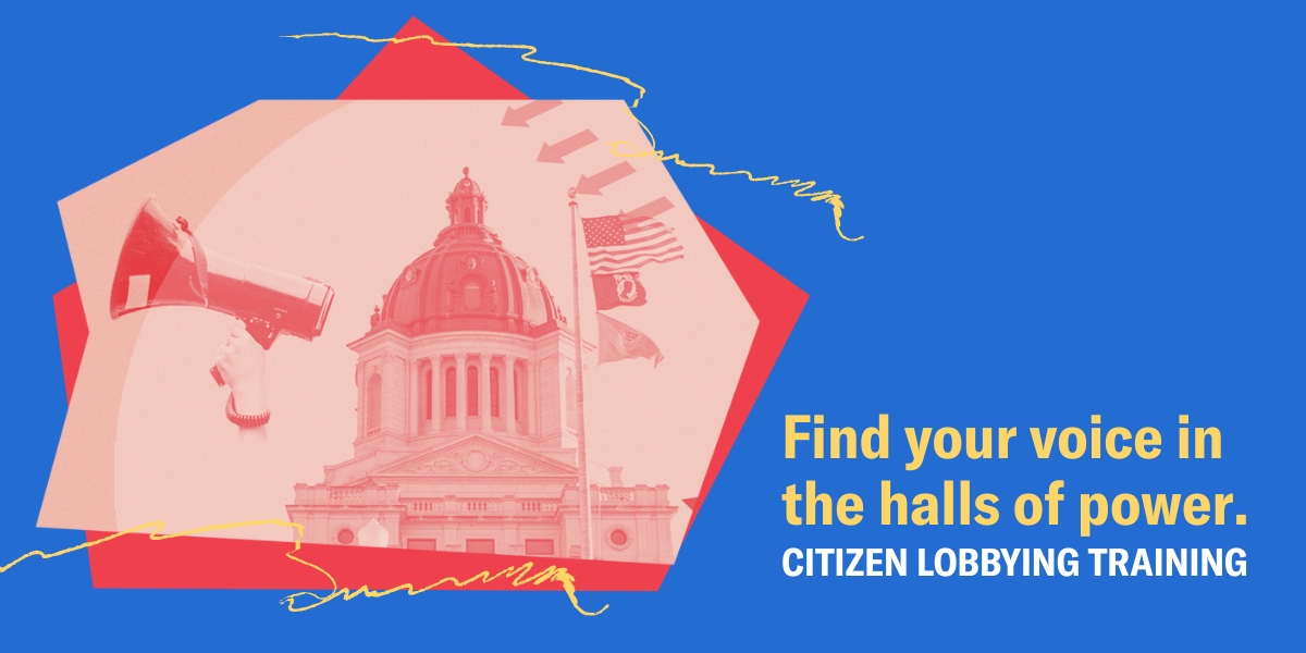 Find your voice in the halls of power.