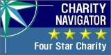 Charity Navigator - four star charity